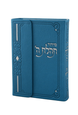 Siddur Pocket with Tehillim Magnet Leather-like Turquoise